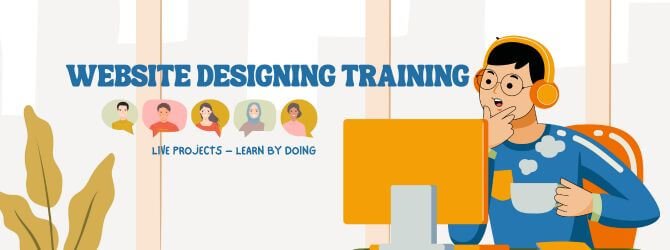 Learn professional skills through a Website Designing Training Course in India