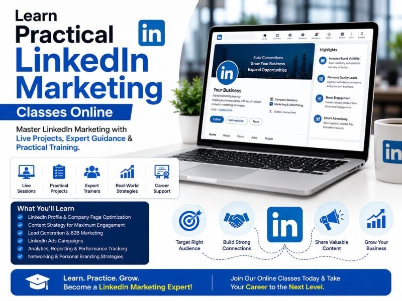 Learn Practical LinkedIn Marketing Classes Online