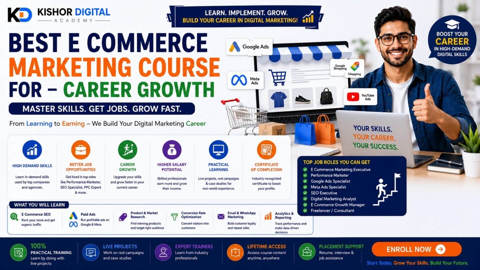 Best E Commerce Marketing Course for – Career Growth