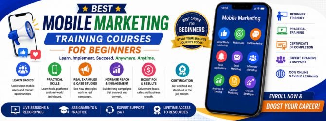 Best Mobile Marketing Training Courses for Beginners