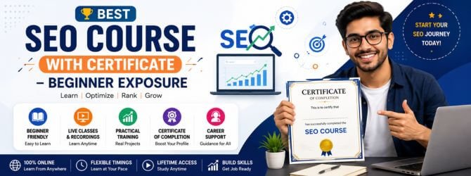 Advanced SEO Training Course designed to build practical SEO skills and advanced search optimization expertise.