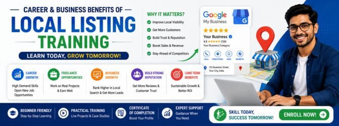 Career & Business Benefits of Local Listing Training
