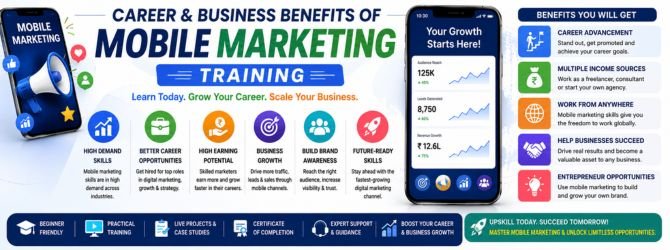 Career & Business Benefits of – Mobile Marketing Training