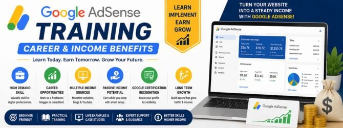 Career & Income Benefits of Google AdSense Training