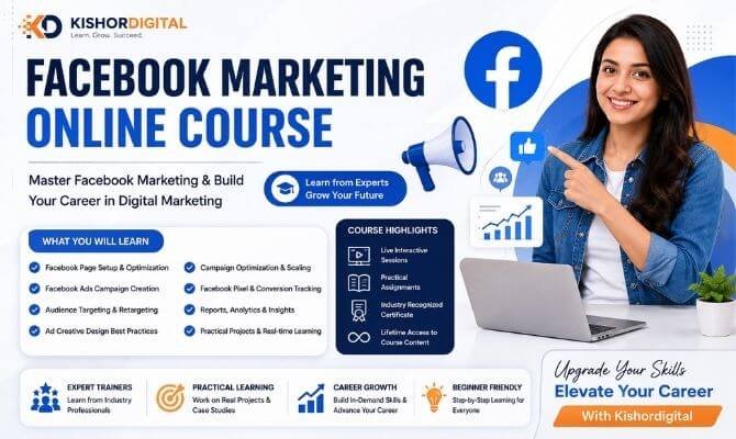 Facebook Marketing Online Course Fees & Enrollment
