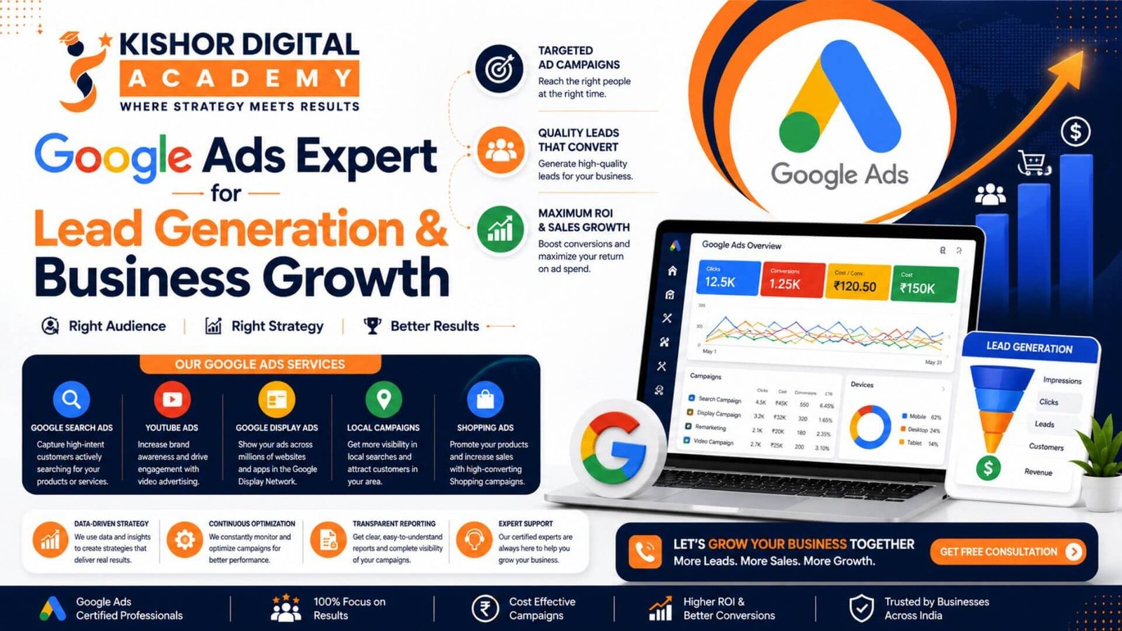 Google Ads Expert for Lead Generation & Business Growth Google Ads Expert for Lead Generation & Business Growth