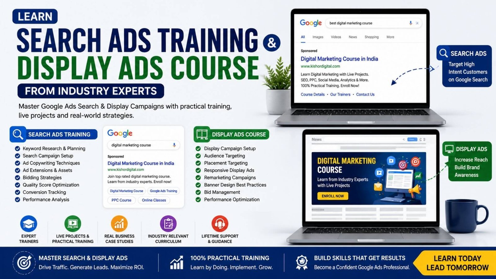 Learn Search Ads Training & Display Ads Course from Industry Experts