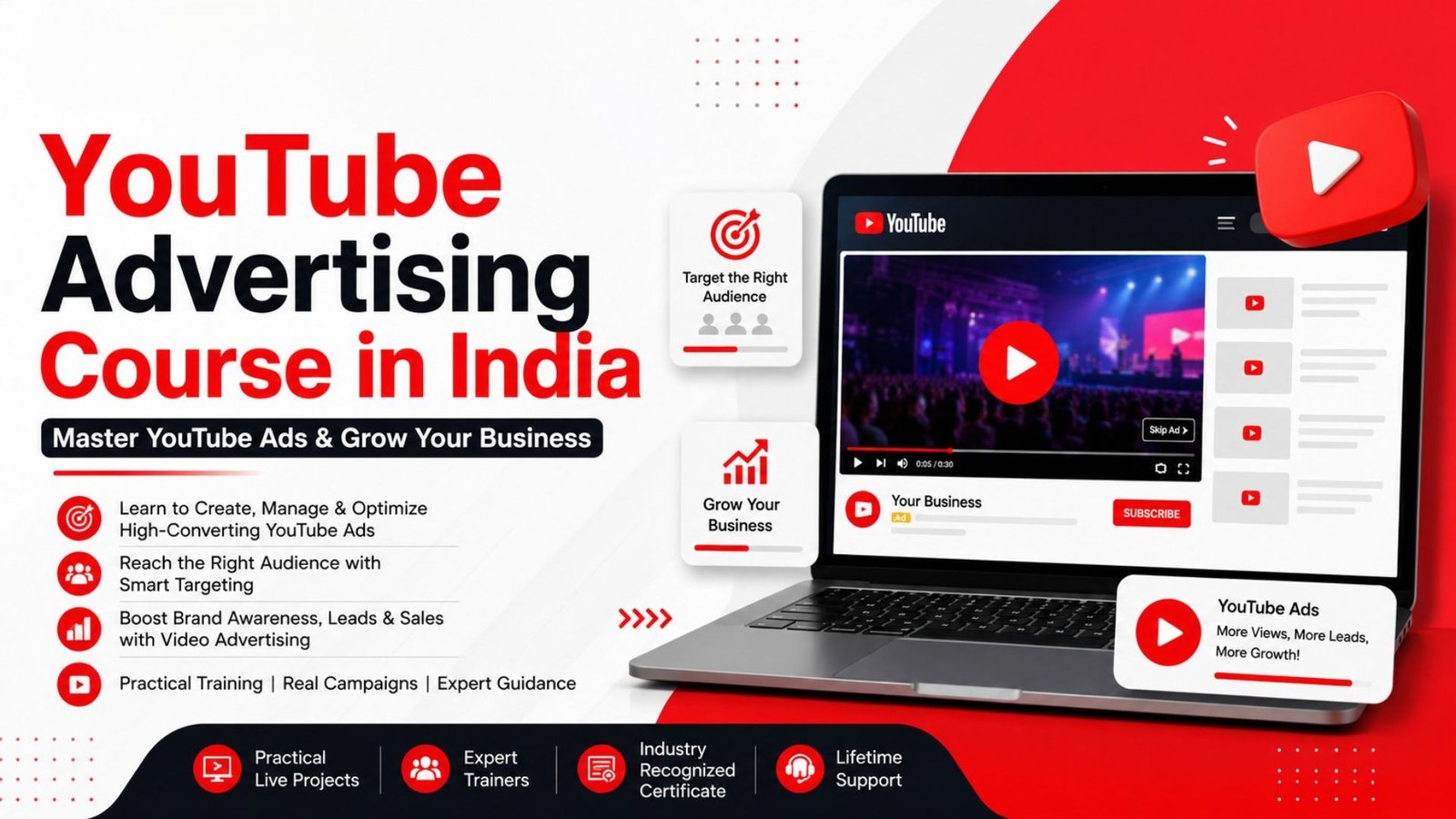 YouTube Advertising Course in India – Master YouTube Ads & Grow Your Business