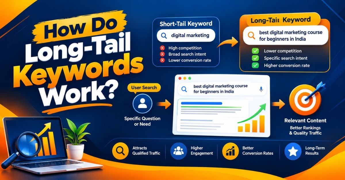 How Do Long-Tail Keywords Work Long-tail keywords explained for SEO and keyword research